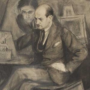 Autoportret z przyjacielem Stanisławem Weingartenem