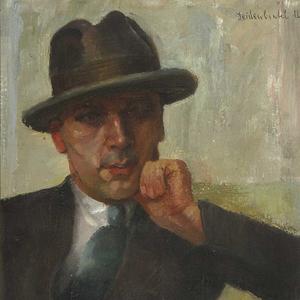 Portret mężczyzny w kapeluszu